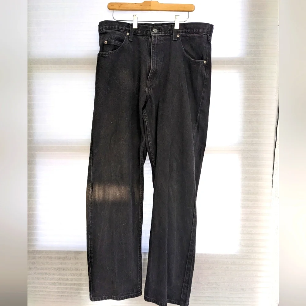 Black Wrangler Jeans 36x32 - Picture 1 of 3